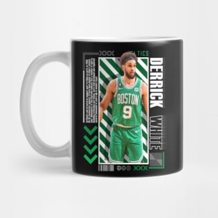 Derrick White Paper Poster Version 10 Mug